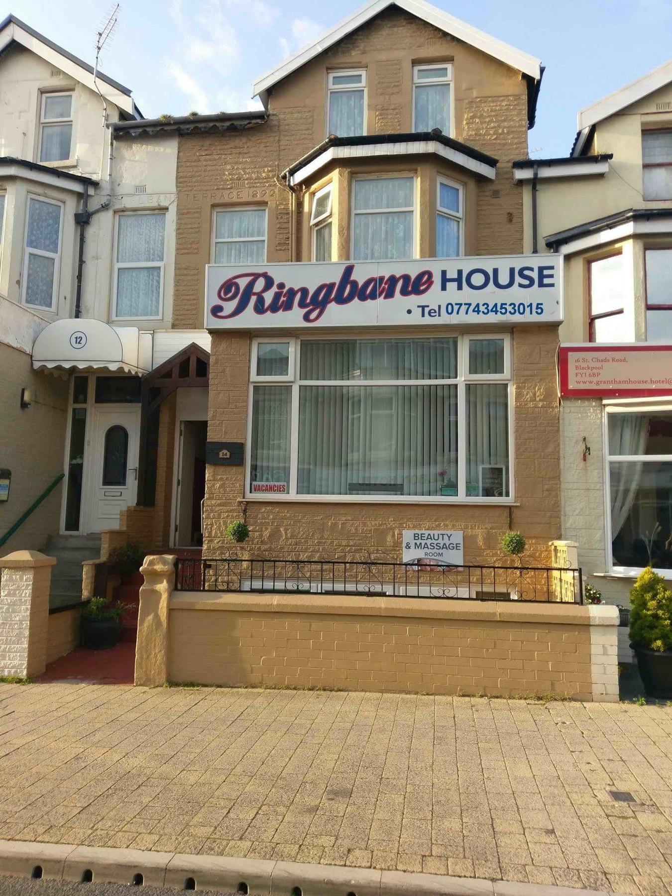 Ringbane House Acomodação com café da manhã Blackpool Exterior foto
